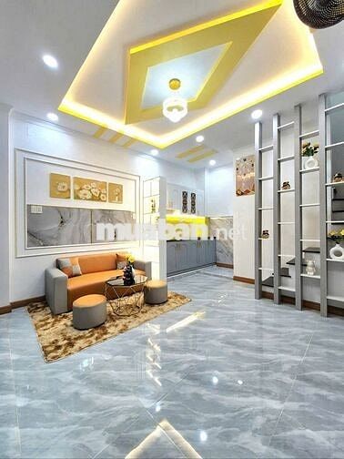 Bán Nhà Hẻm thẳng xe hơi trước nhà 2266 Huỳnh Tấn Phát - TT. Nhà Bè -