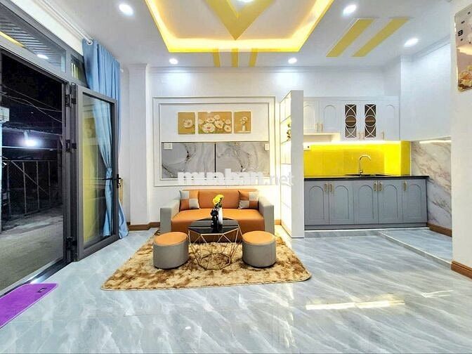 Bán Nhà Hẻm thẳng xe hơi trước nhà 2266 Huỳnh Tấn Phát - TT. Nhà Bè -