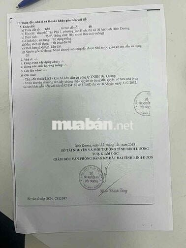 chính chủ bán căn nhà mặt tiền kcd đại quang