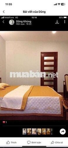 Cho thuê căn hộ 55m ,,phố Kim Mã, gần Lotte. Đủ Đồ
