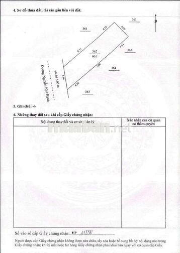 Bán lô đất MT Nguyễn Như Hạnh Liên Chiểu