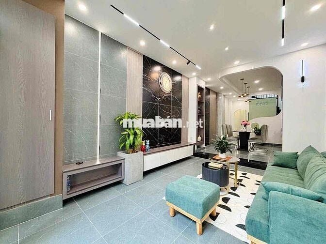 Bán nhà,65 m2 xây 2 lầu chỉ 6 tỷ,Lê Văn Thọ quận Gò Vấp