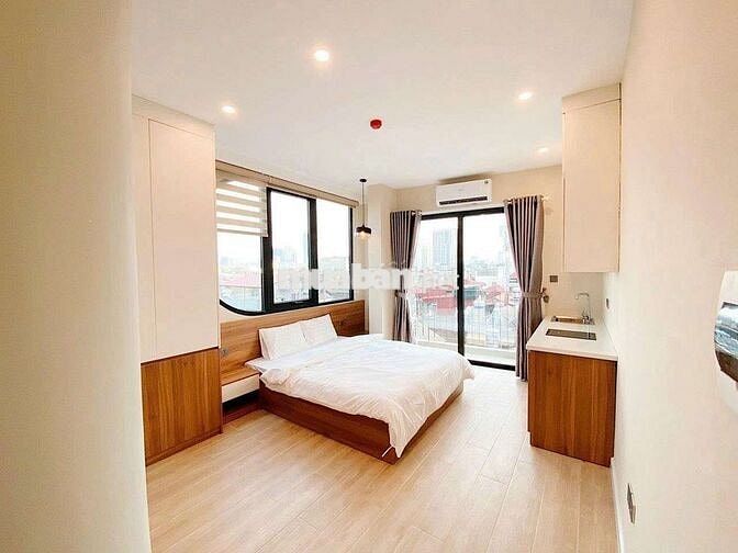 1 PHÒNG VIEW HỒ TÂY CỰC CHILL NỘI THẤT ĐẦY ĐỦ ĐẸP NGAY CHÙA VÕNG THỊ