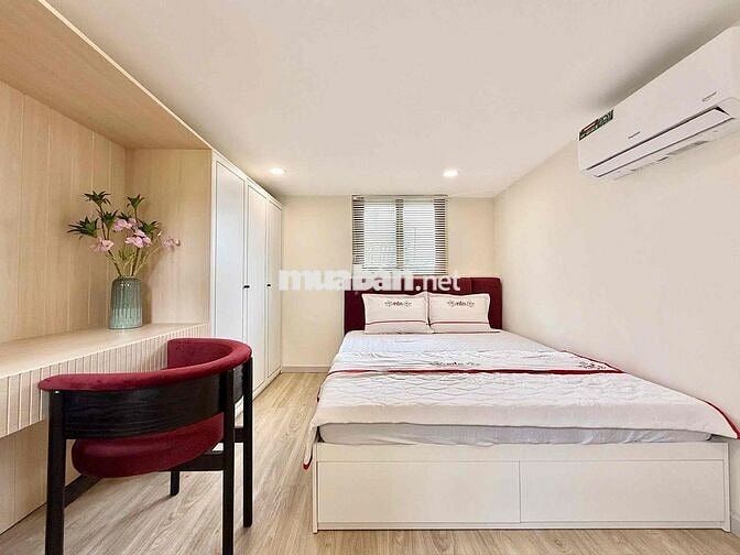 CĂN HỘ 1PN FULL NỘI THẤT, MÁY GIẶT RIÊNG, THANG MÁY GẦN ĐH Y DƯỢC