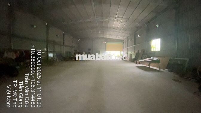 🌟 BÁN NHÀ KHO & ĐẤT MẶT TIỀN QUỐC LỘ 1A – TP. MỸ THO, TIỀN GIANG