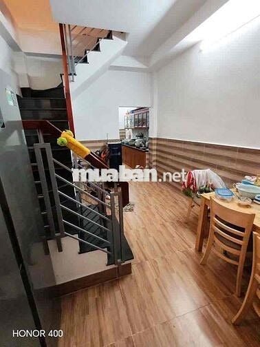 Chỉ 4ty450 - Nhà Chính Chủ-43m2-1 trệt 1 lầu đúc BTCT-đường số 7 P7 GV