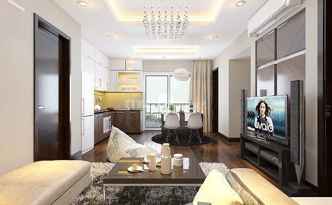Cho thuê CC đẹp full nội thất toà Westa 104 Trần Phú Hà Đông