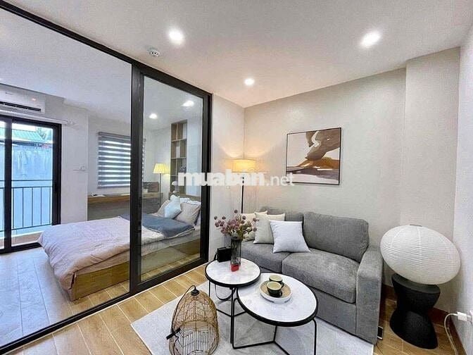 CHO THUÊ CĂN HỘ BAN CÔNG TÁCH BẾP NGAY CHỢ TÂN ĐỊNH AN NINH GIÁ RẺ T10