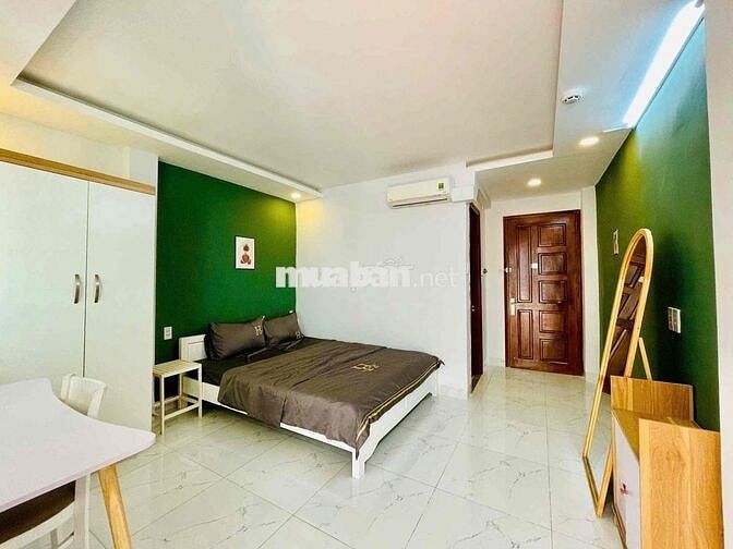 Cho Thuê Căn Hộ 1pn Tách Bếp Ban Công Thoáng Ngay Nguyễn Trãi Quận 1
