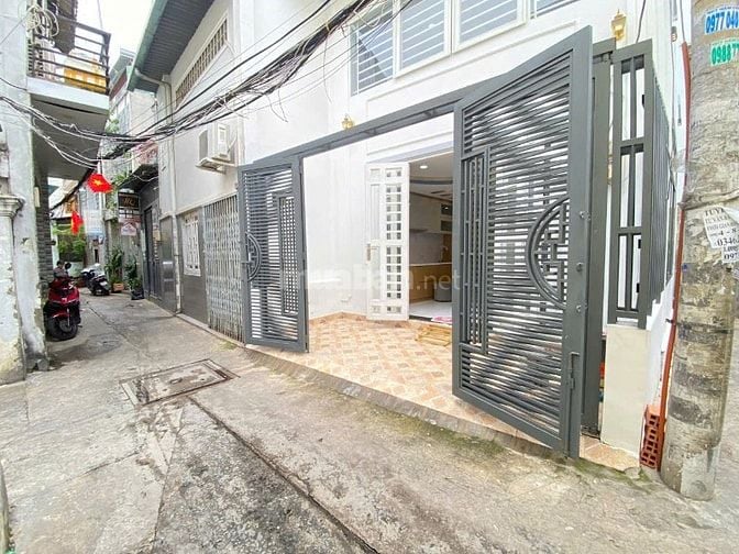 Bán nhà 4 tầng hẻm Lạc Long Quân Phường 10 Q.Tân Bình G:5,35 tỷ