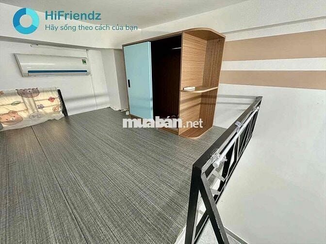 CHO THUÊ PHÒNG GÁC THOÁNG SIÊU RẺ FULL NỘI THẤT GẦN ĐH VLU VÀ IUH 5P