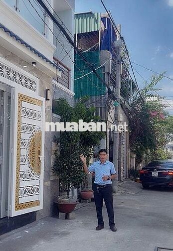 🌿 BÁN NHÀ MẶT TIỀN HẼM XE HƠI – HẺM 1806 HUỲNH TẤN PHÁT, TT. NHÀ BÈ 🌿
