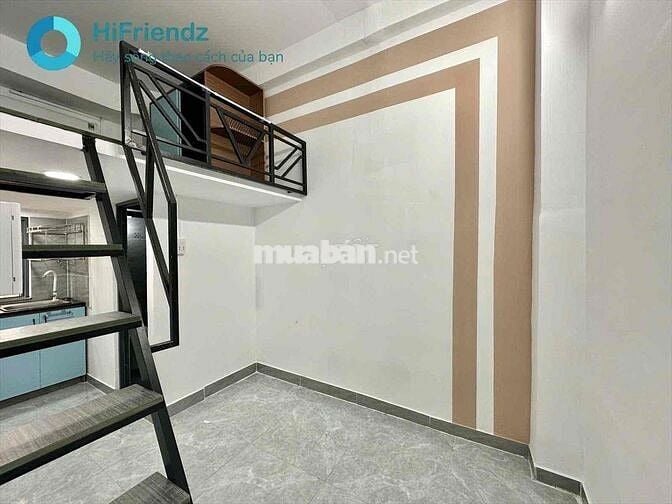 CHO THUÊ PHÒNG GÁC THOÁNG SIÊU RẺ FULL NỘI THẤT GẦN ĐH VLU VÀ IUH 5P