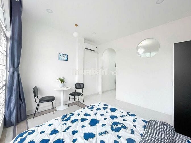 PHÒNG 1 PN FULL NỘI THẤT 40m2 BAN CÔNG LỚN Ở PHÚ NHUẬN GẦN SÂN BAY TSN