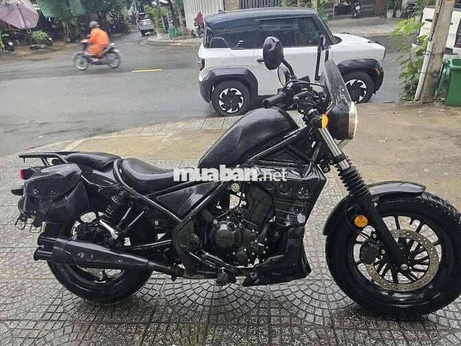 Honda Rebel 300cc cực mới lên nhiều đồ chơi xịn
