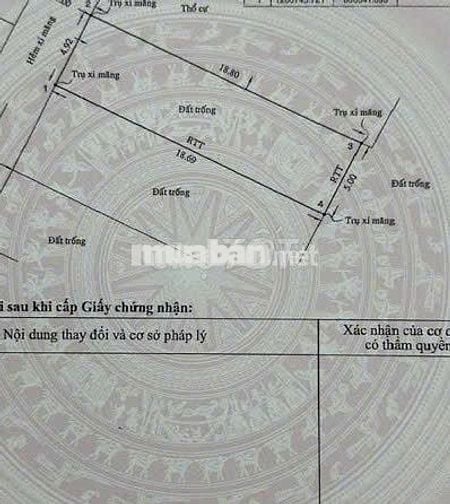 Bán gấp  vài lô đất đẹp 6x19m Tô Ngọc Vân  P15  Gò Vấp  Hẻm 5m Giá 5Tỷ