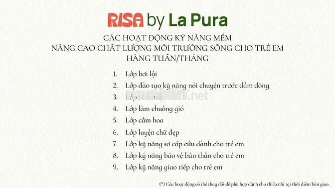 RISA BY LA PURA –CĂN HỘ CAO CẤP MẶT TIỀN QL 13 BÀN GIAO SỚM 2026
