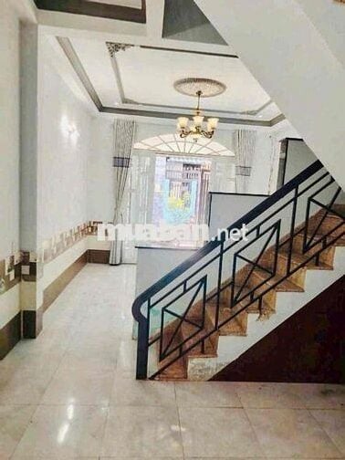Bán nhà 4x12.5m, 1 lầu, hẻm 6m, thông, Liên khu 5-6