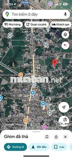 Chính chủ bán gấp đất trung tâm Dương Minh Châu , Tây Ninh Chỉ 1ty1xx