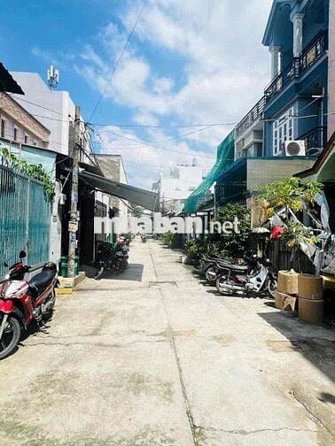 Bán nhà 4x12.5m, 1 lầu, hẻm 6m, thông, Liên khu 5-6