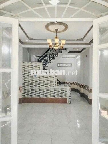 Bán nhà 4x12.5m, 1 lầu, hẻm 6m, thông, Liên khu 5-6