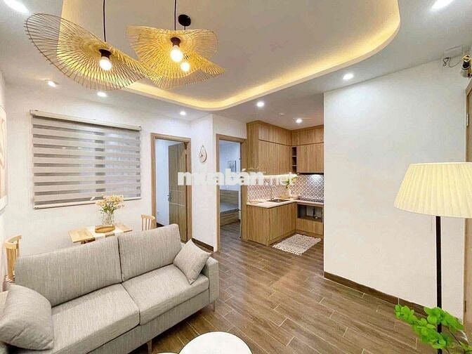 Căn Hộ 2PN 55m2 FullNT Cao Cấp Ngay Ung Văn Khiêm Có Thang Máy, Hầm Xe