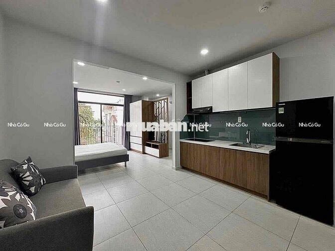 Studio Ban Công Thoáng Mát Full NT 35M2 - Ngay Cầu Kiệu, Sân Bay TSN