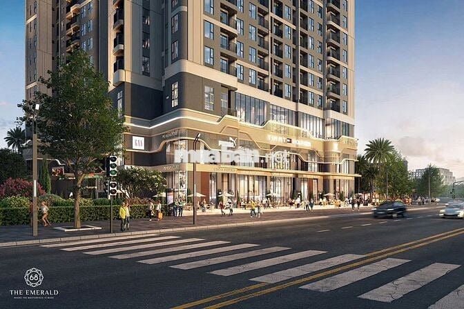 Chiết khấu 22% căn góc B04 74,3m2/2PN The Emerald 68, Hỗ trợ lãi 5 năm