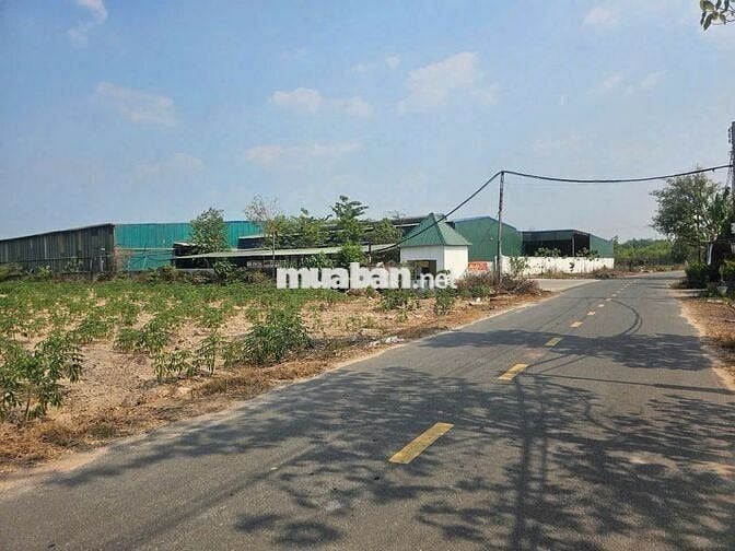 Bán đất thổ cư mặt tiền xuyên tâm 32m sổ sẵn
