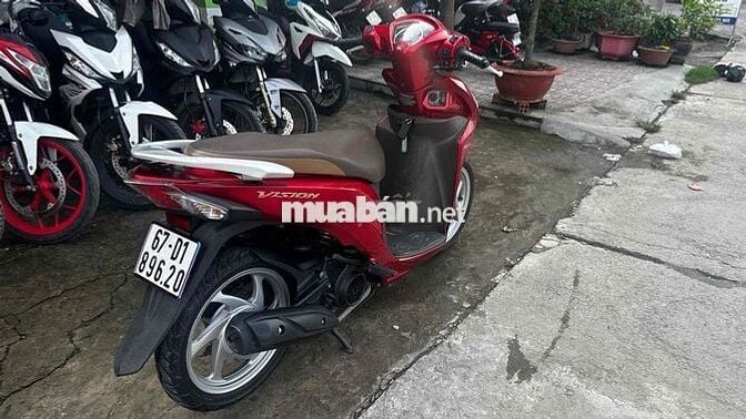 Honda Vision 2019 đỏ ( hỗ trợ góp )