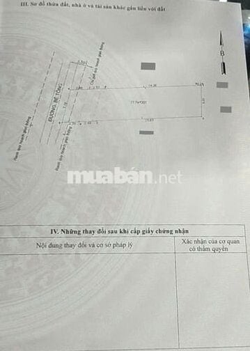 Đất gần ngã 3 Cây Điệp, phường Tân Đông Hiệp, TP Dĩ An