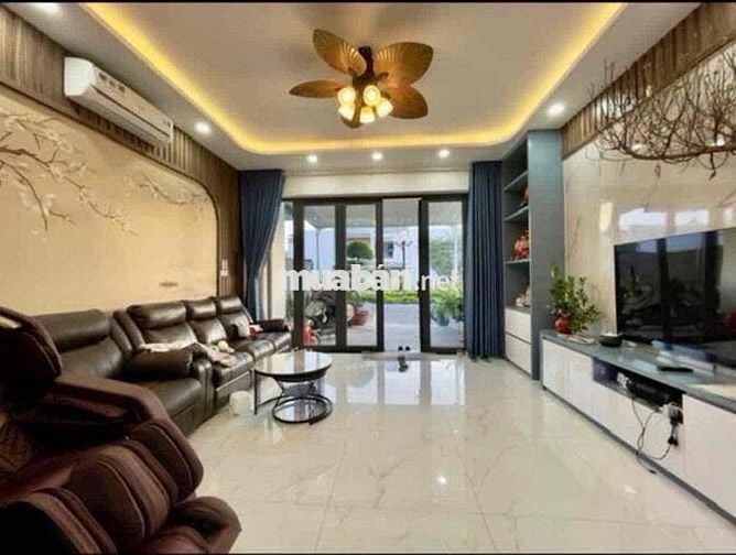 CHO THUÊ nhà KĐT Mỹ Gia gói 8 đối diện công viên, full nội thất