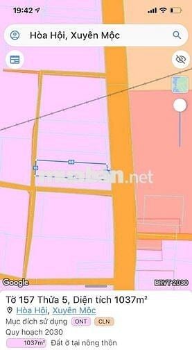 Bán đất 3 mặt tiền TL329. Đối diện Công viên Hoà Hội. Sổ sẵn 1825m24