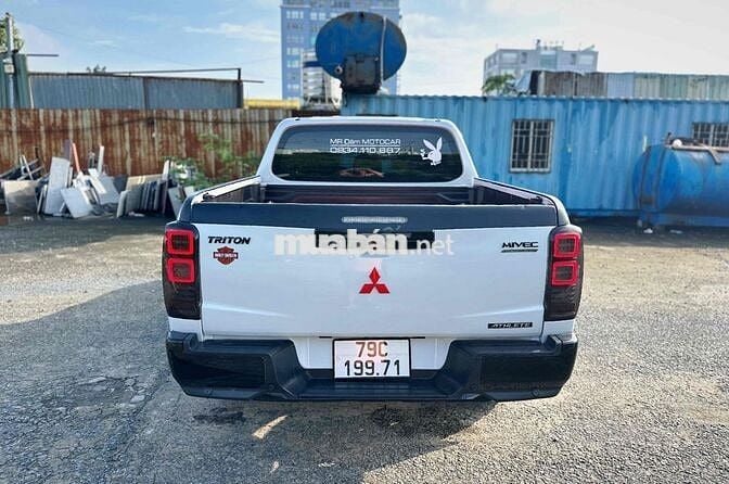 Mitsubishi Triton 2021 Athlete 2 Cầu Số Tự Động