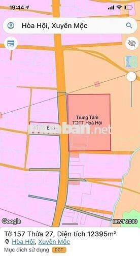 Bán đất 3 mặt tiền TL329. Đối diện Công viên Hoà Hội. Sổ sẵn 1825m24