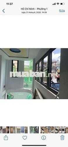 Căn góc 2 mặt tiền giá rẻ Lý Thái Tổ, P1,Q3 giá 14tr