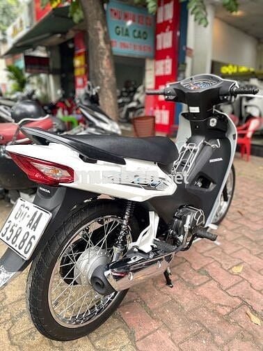 Xe máy Honda Wave A 2023 màu trắng