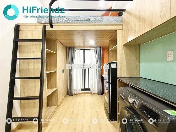 CHO THUÊ CĂN HỘ MINI MỚI XÂY FULL NT MÁY GIẶT RIÊNG GẦN LOTTER MART