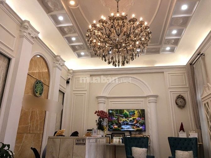 Biệt thự mặt tiền khu Nguyễn Thông 12x20m, 4 tầng, 150 triệu/tháng