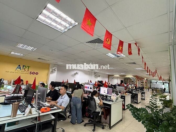 Cho thuê văn phòng đẹp, hiện đại tại Nguyễn Hy Quang- Đống Đa,giá hời