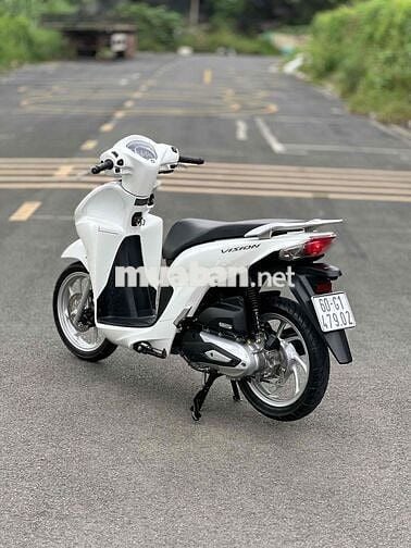 Vision 110cc Trắng Đen 2022 Leng Keng Có Trả Góp🎉🎉