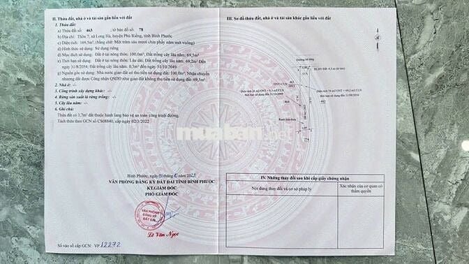 Bán đất nền thổ cư tại khu công nghiệp Đồng Nai mới