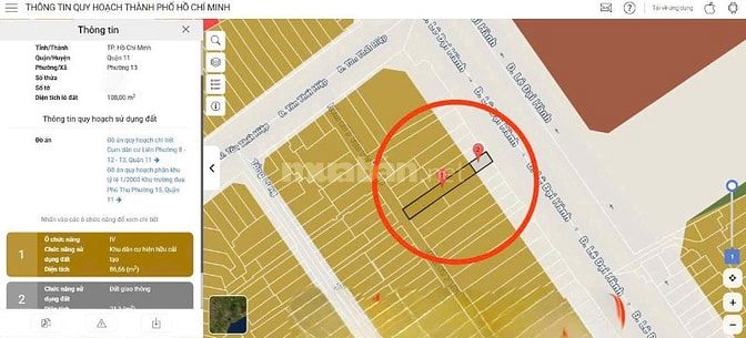 BÁN NHÀ 2 MẶT TIỀN TRƯỚC VÀ SAU : 323 LÊ ĐẠI HÀNH - P. 11 - Q. 11 -HCM