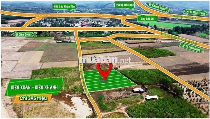 Cần bán nhanh lô đất vườn tại Diên Khánh, Khánh Hòa