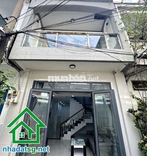 NHÀ ĐẸP 2 TẦNG NGAY BÀNH VĂN TRÂN – KDC YÊN TĨNH – DT: 42M² (4,1 x10)
