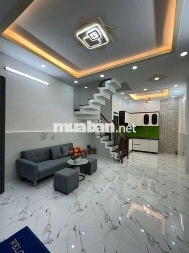 🏡 Nhà Mới Gần Chợ Lê Văn Quới, 2 Tầng, 35M², Sổ Riêng – Chỉ 3.75 Tỷ
