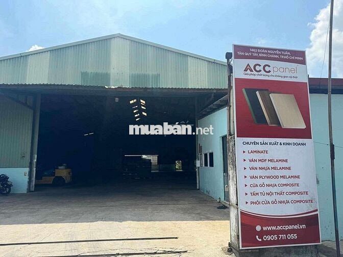 Cho thuê kho MTKD (1000m) PCCC tự động, tân phú