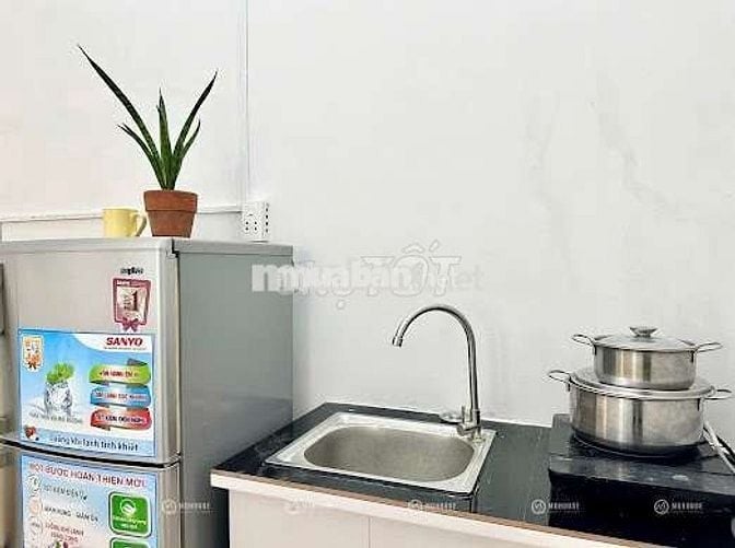 1PN tách bếp, full nội thất,giờ giấc tự do ngay Lũy Bán Bích - Tân Phú
