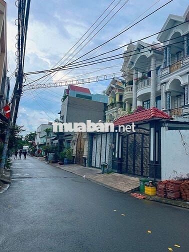 Bán nhà 1870/1 TL10 Tân Tạo 5m x 17,4m nhà 4lầu đúc thật SHR Bình Tân
