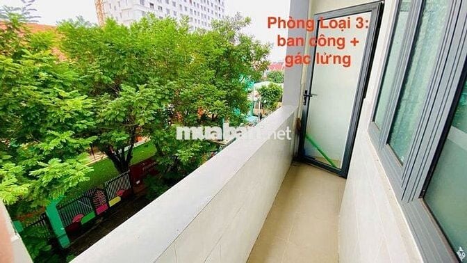 Phòng trọ 35m2 full nội thất, cửa sổ lớn